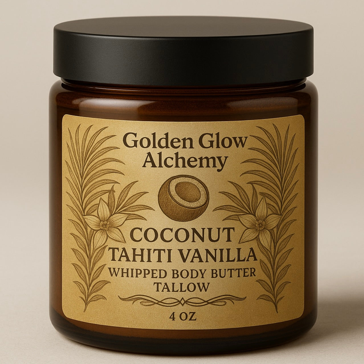 Coconut Tahiti Vanilla Tallow Body Butter